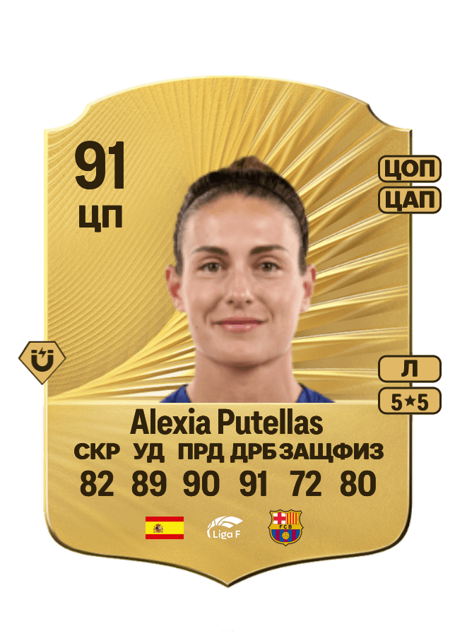 Alexia Putellas card