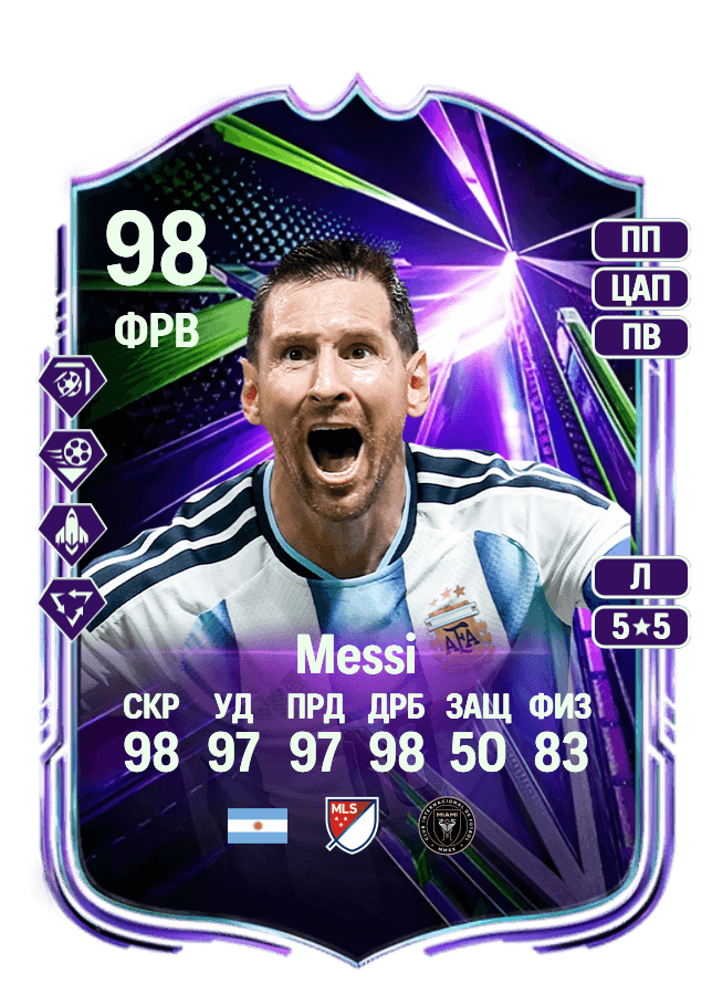 Lionel Messi card