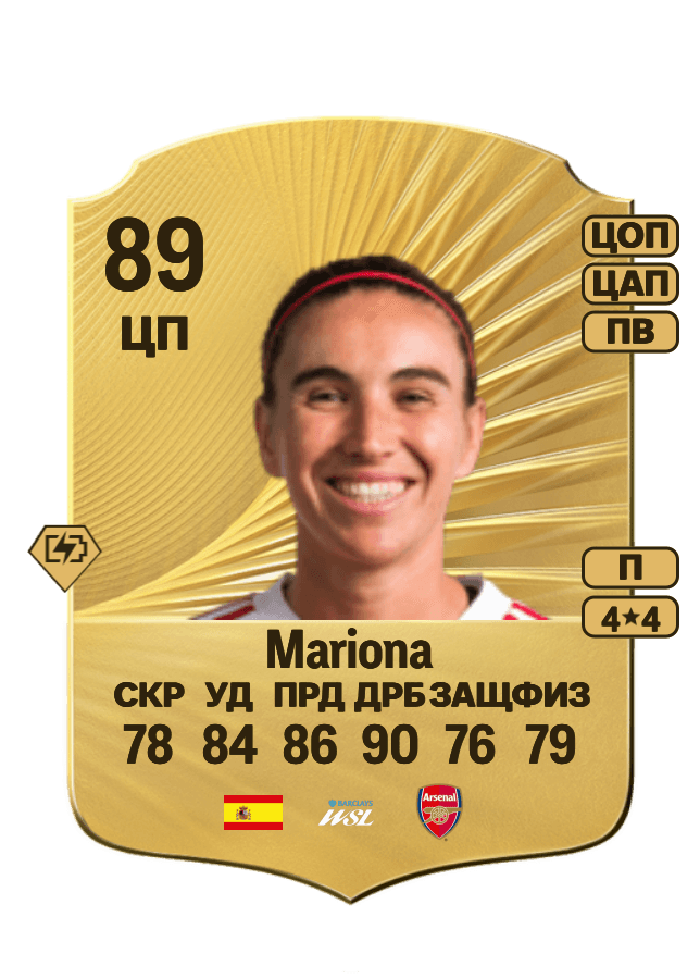 Mariona card