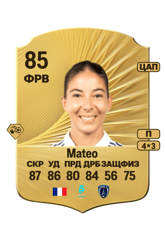 Clara Mateo card
