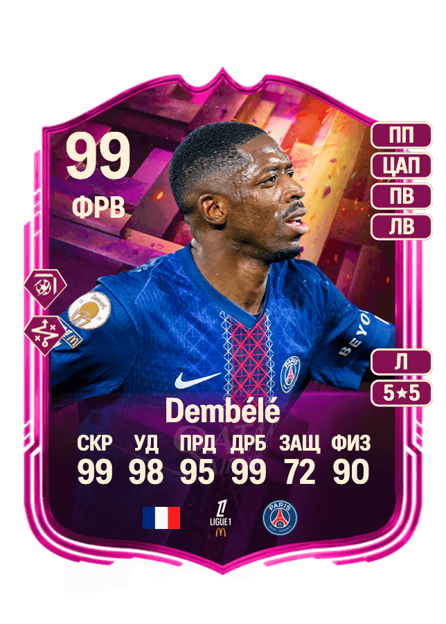 Ousmane Dembélé card