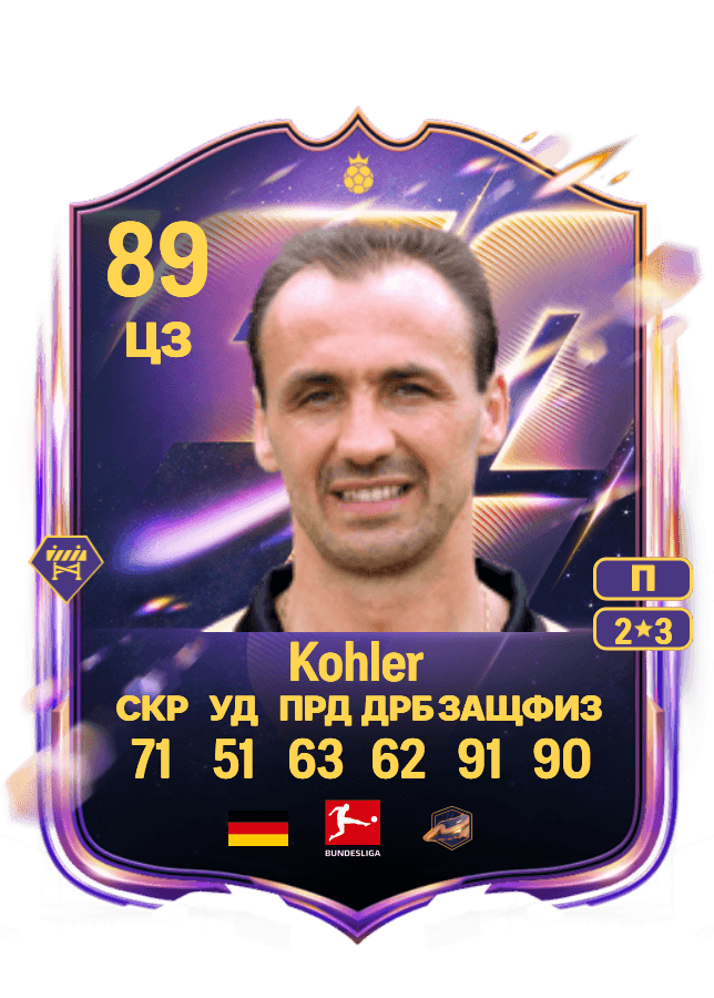 Jürgen Kohler card