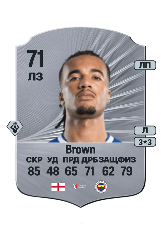 Archie Brown card