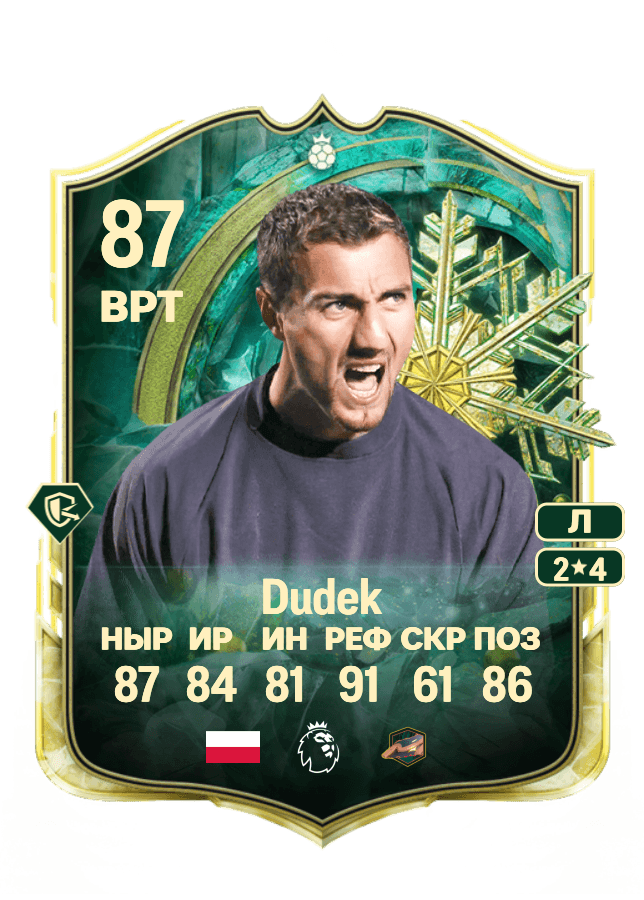 Jerzy Dudek card