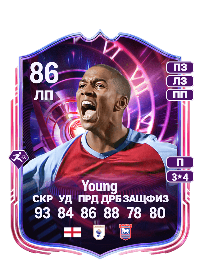 Ashley Young card