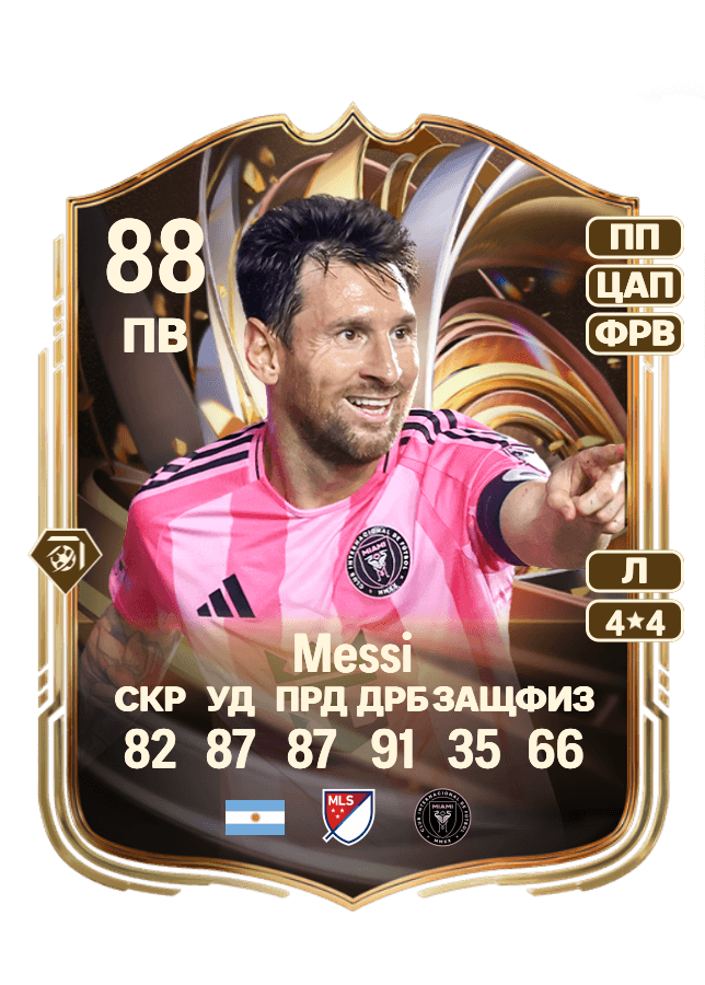 Lionel Messi card