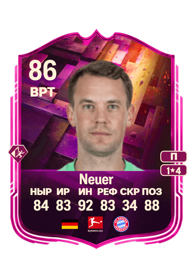 Manuel Neuer card
