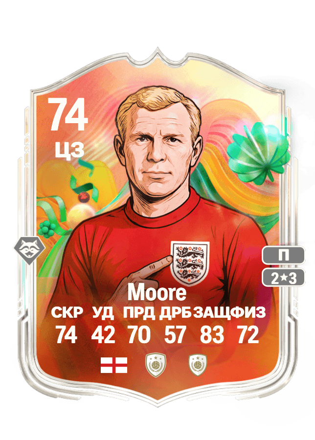 Bobby Moore card