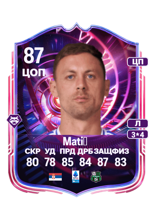 Nemanja Matić card