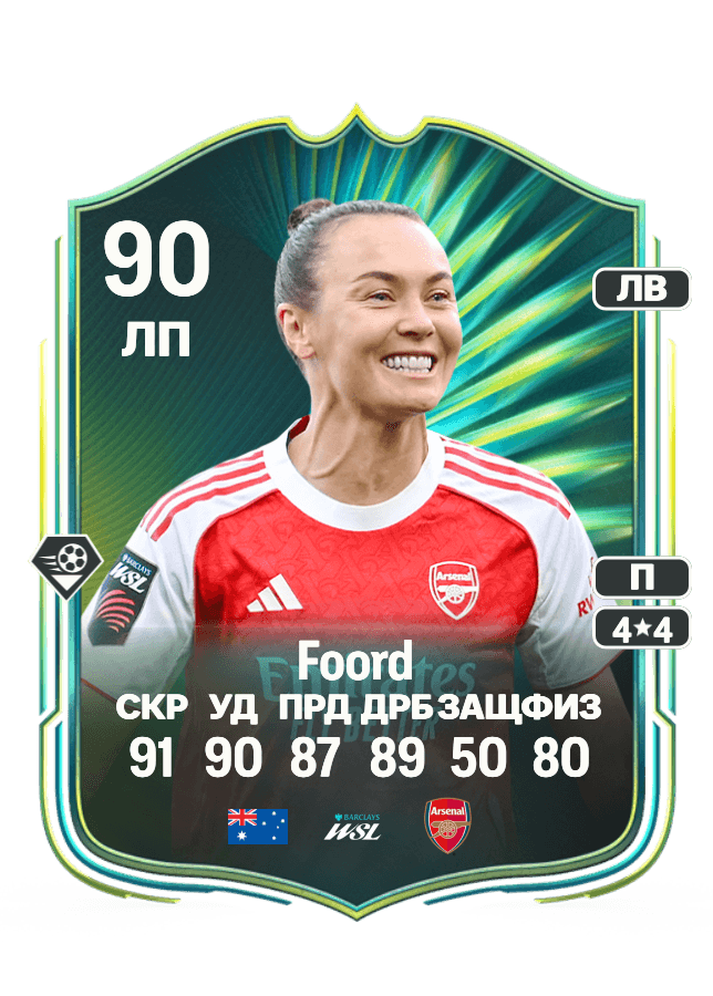 Caitlin Foord card