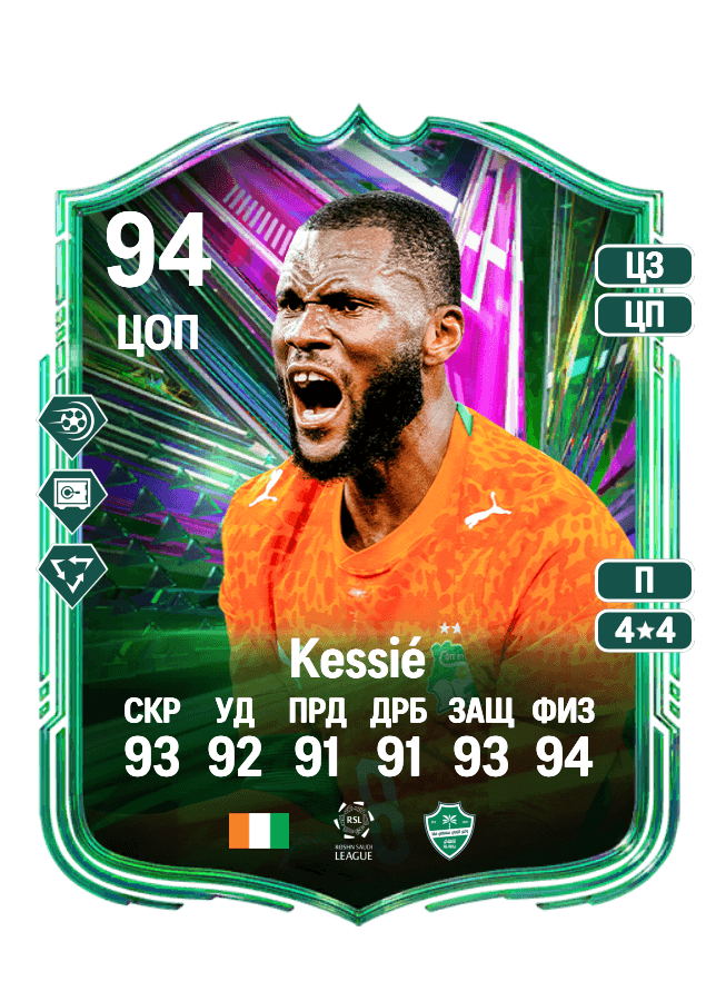 Franck Yannick Kessié card