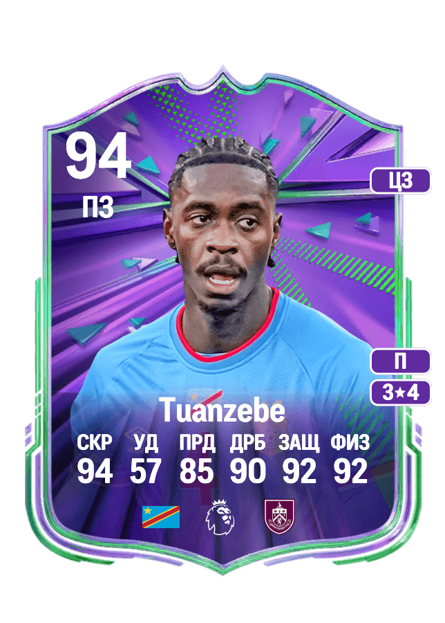 Axel Tuanzebe card