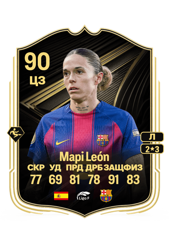 Mapi León card