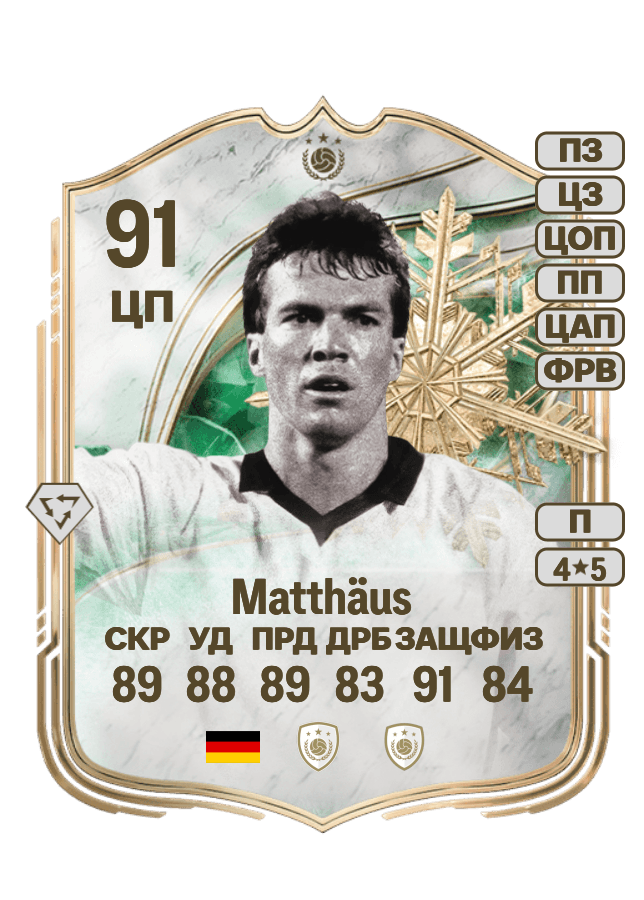 Lothar Matthäus card