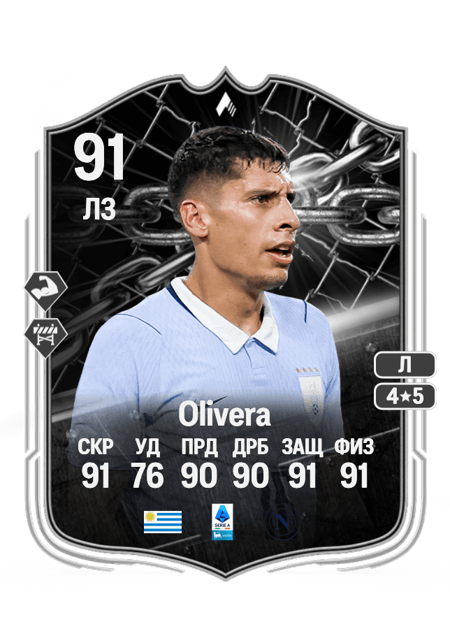 Mathías Olivera card