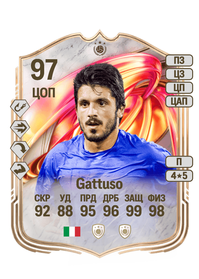 Gennaro Gattuso card