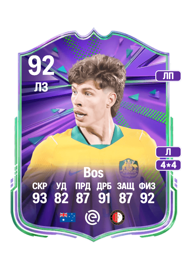Jordan Bos card