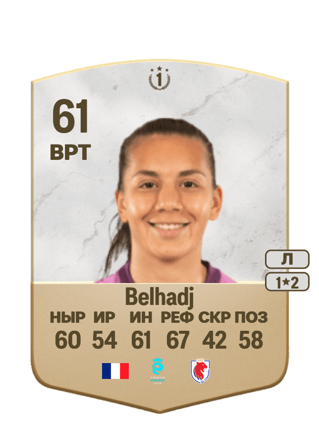 Féerine Belhadj card