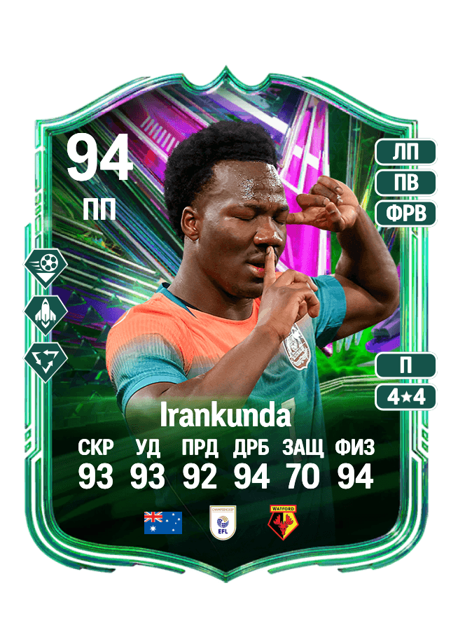 Nestory Irankunda card