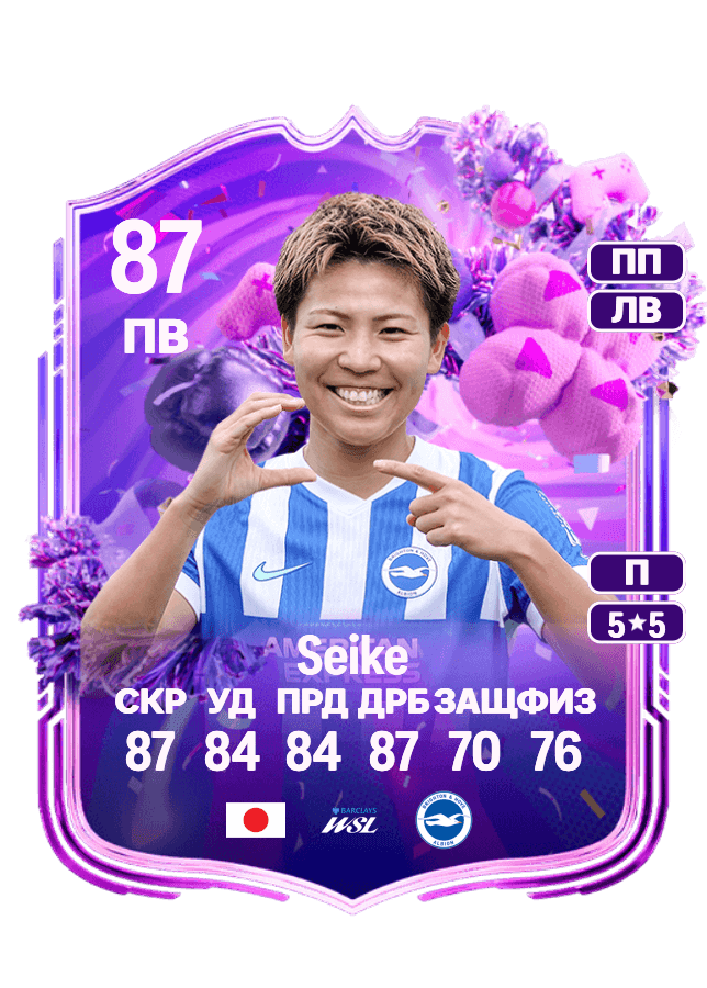 Kiko Seike card