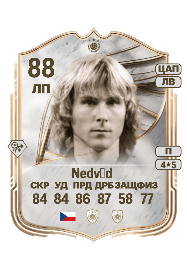 Pavel Nedvěd card