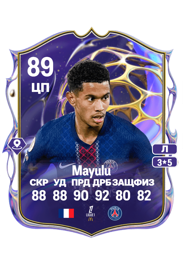 Senny Mayulu card