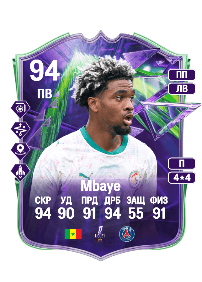 Ibrahim Mbaye card