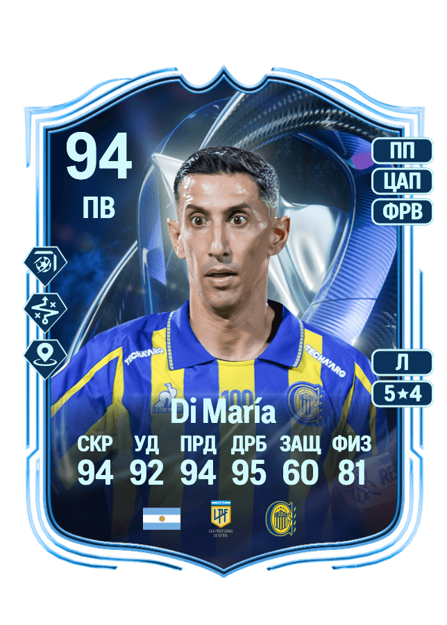 Ángel Di María card