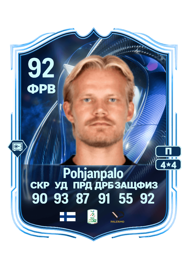 Joel Pohjanpalo card