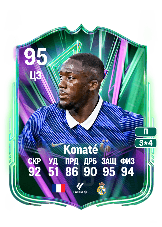 Ibrahima Konaté card