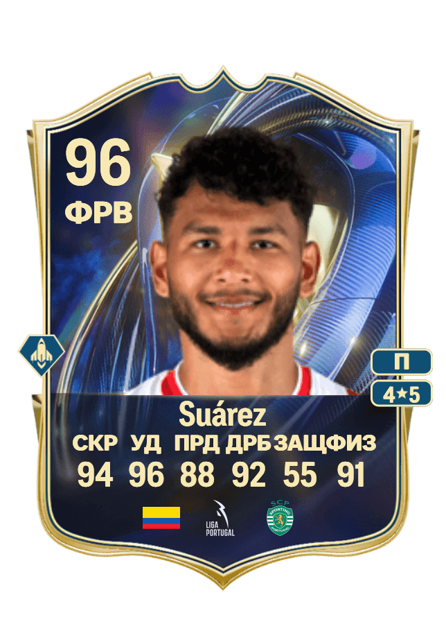 Luis Javier Suárez card