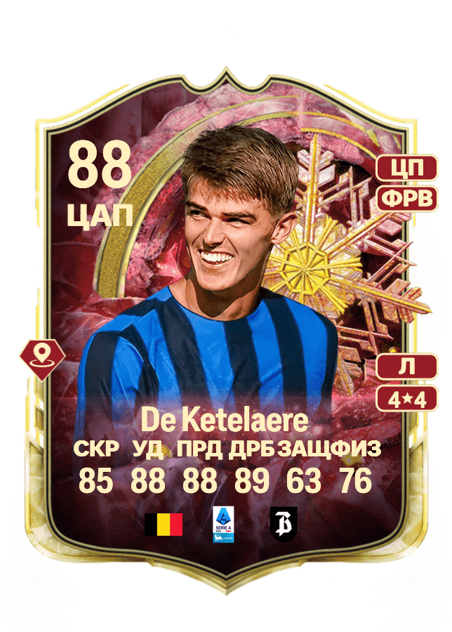 Charles De Ketelaere card
