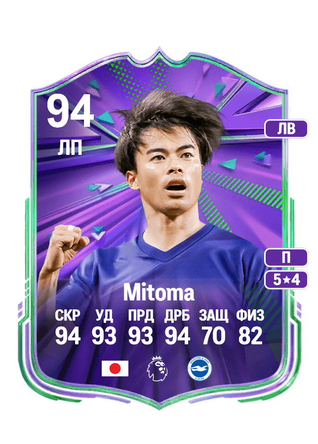 Kaoru Mitoma card