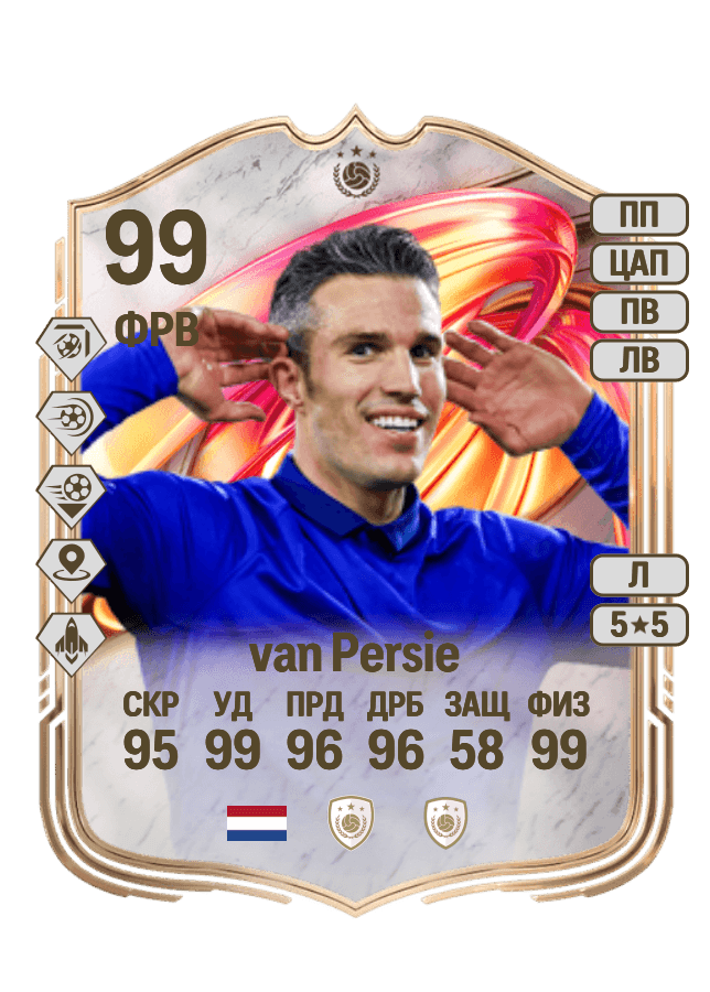 Robin van Persie card