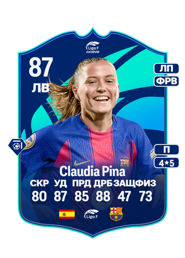 Claudia Pina card