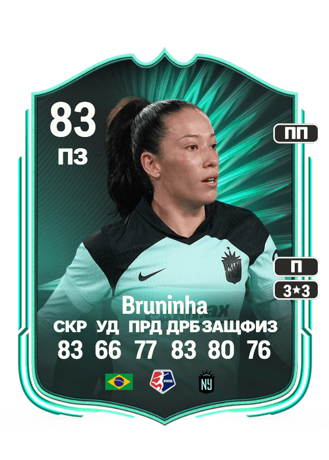 Bruninha card