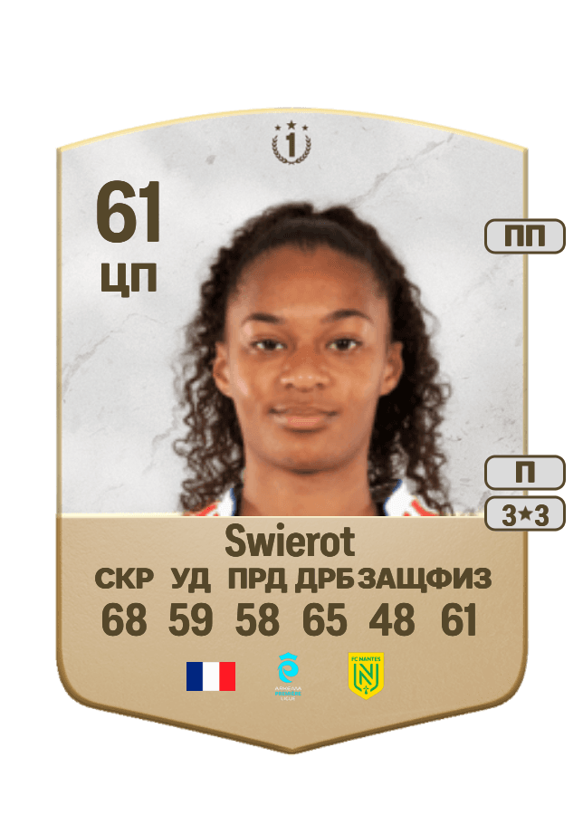 Julie Swierot card