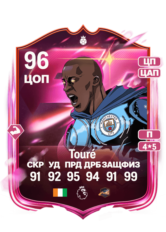 Yaya Touré card