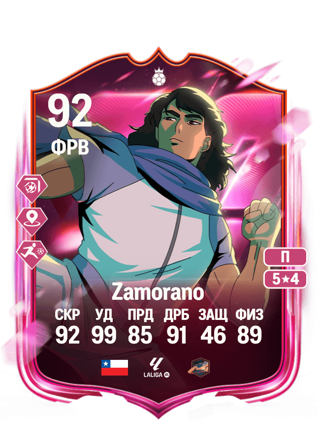 Iván Zamorano card