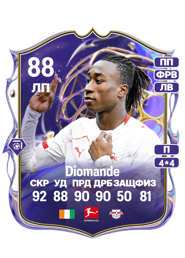 Yan Diomande card