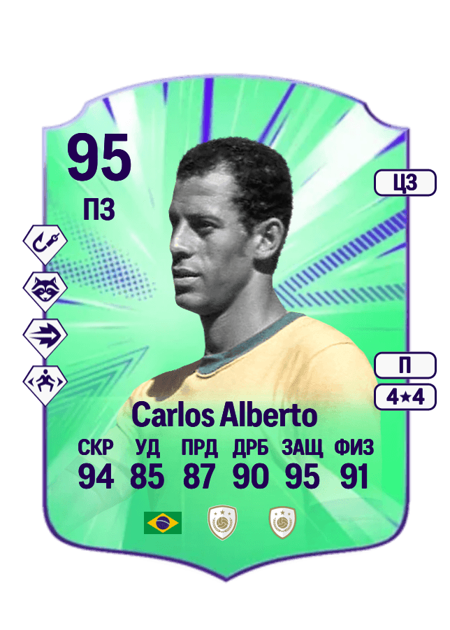 Carlos Alberto card