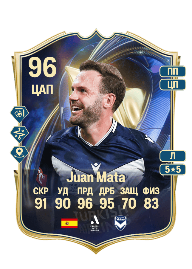 Juan Mata card