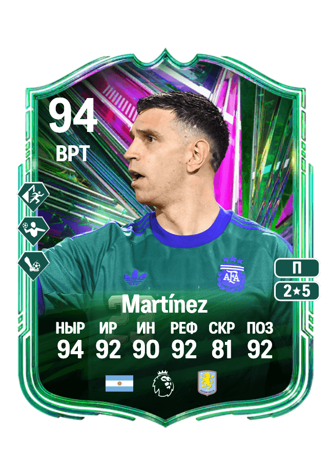 Emiliano Martínez card