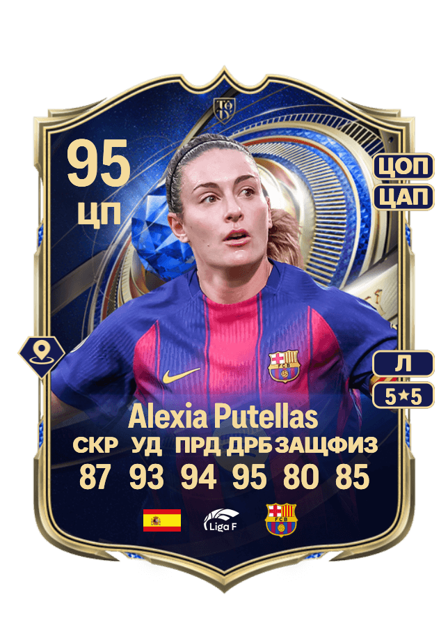 Alexia Putellas card