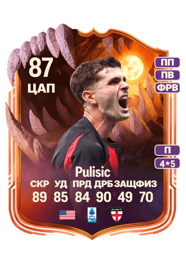 Christian Pulisic card