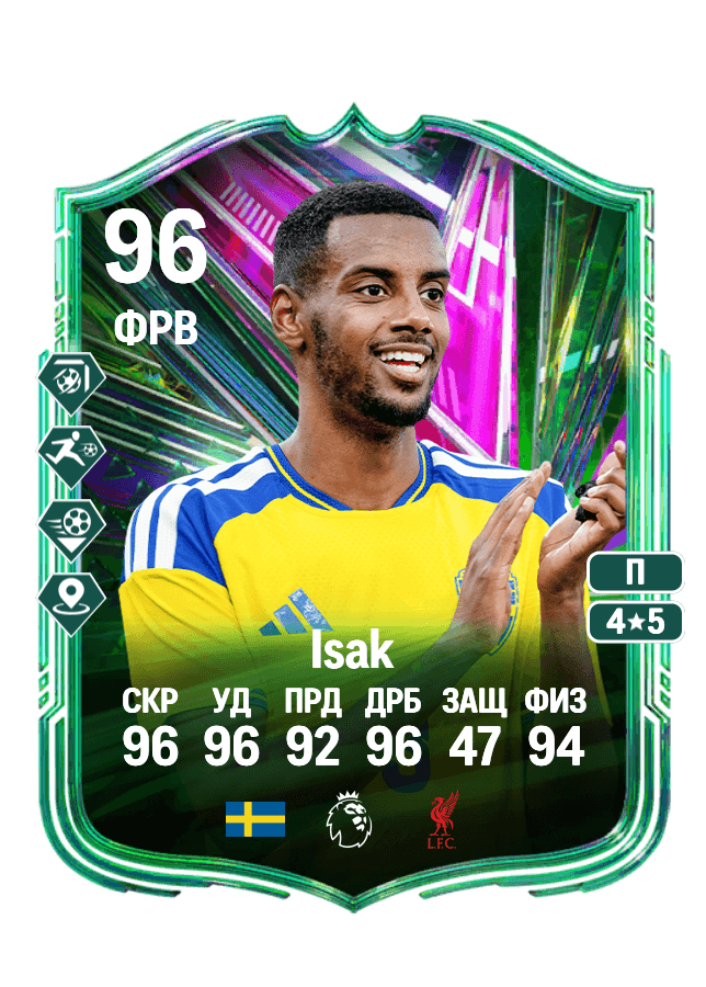 Alexander Isak card