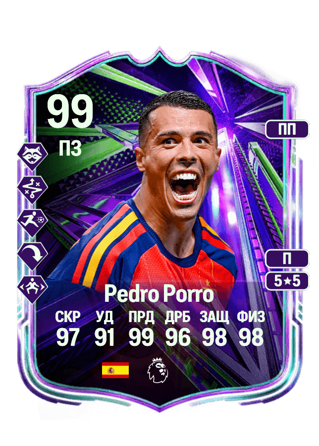Pedro Porro card