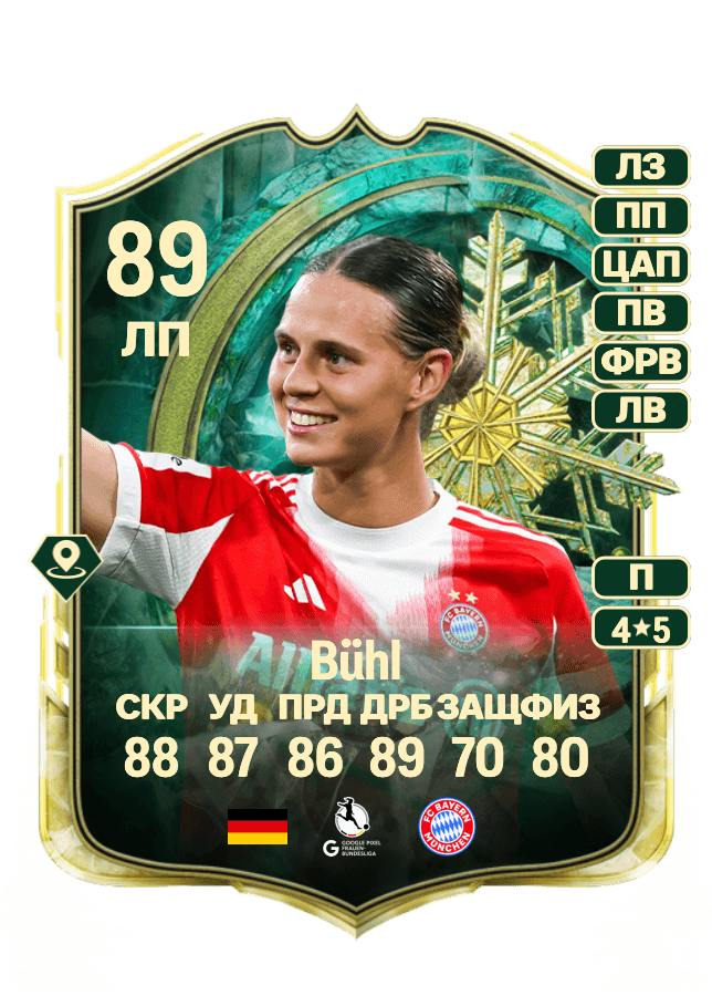 Klara Bühl card