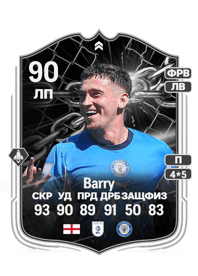 Louie Barry card
