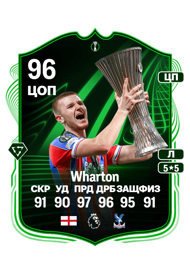 Adam Wharton card